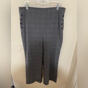 ✨Loft Women’s High Rise Wide Leg Trouser Pants Size 12